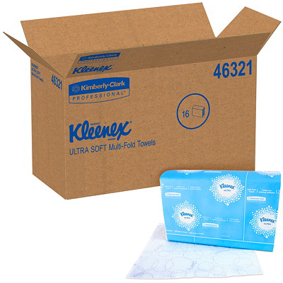 Kleenex® Reveal™ Ultra™ Multifold Hand Towels, White, 150/Pack