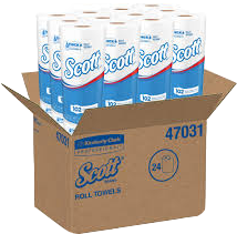 Kitchen Roll PaperTowel, Choose-A-Sheet,1ply, White, EcoLogo®, Scott®