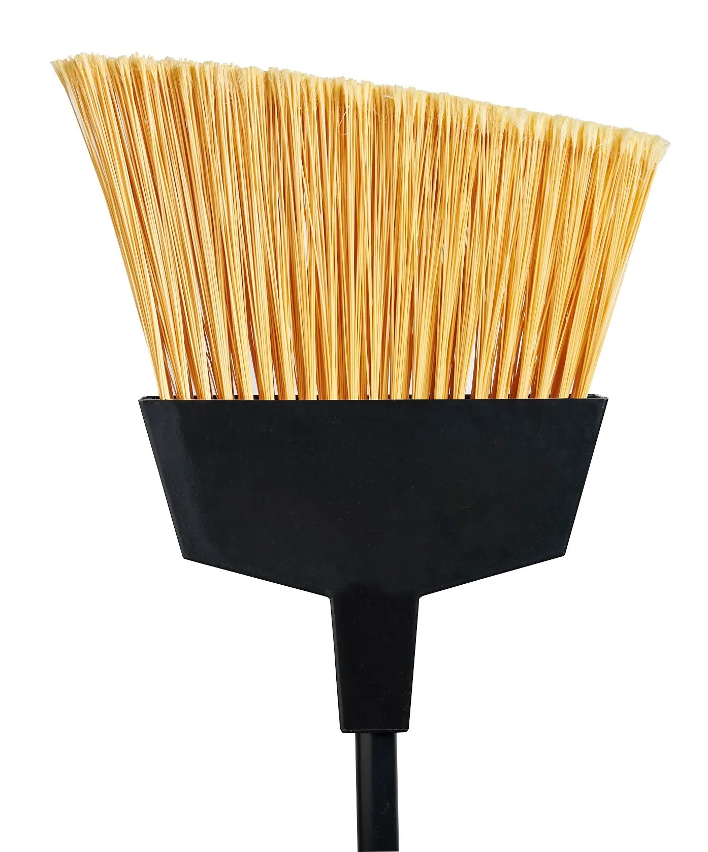 13" Large Magnetic Angle Broom, 48" Handle, Black