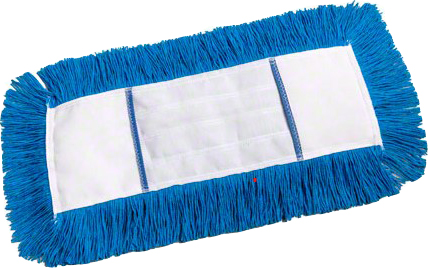 18" Static-H™ Dustmop for Break-ezy™ Dustmop Systems, Cut-End, Blue