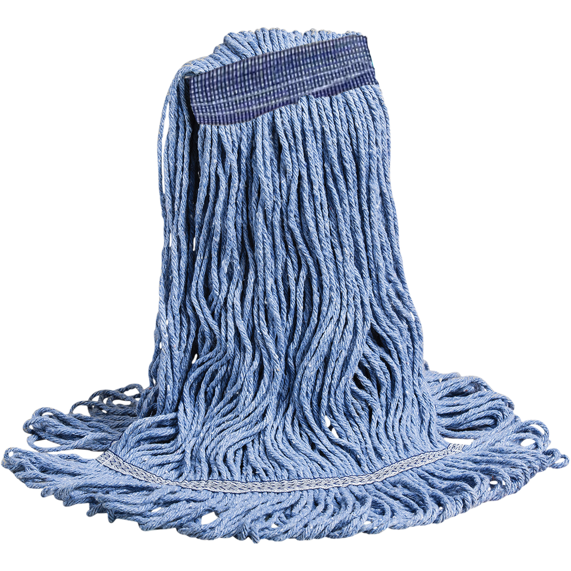 SM Super Looper™ Narrow Band Mop Head, Polyester/Rayon Blend, Blue