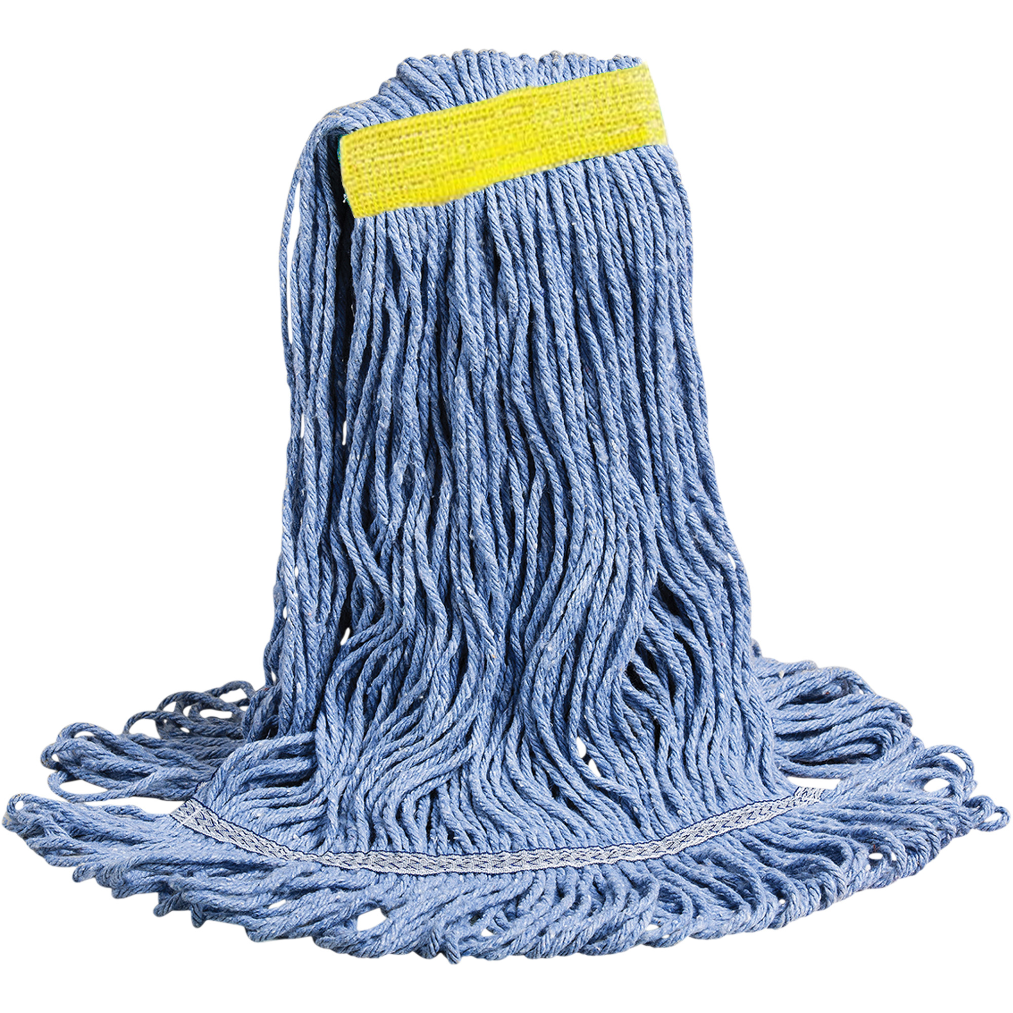 L Super Looper™ Narrow Band Mop Head, Polyester/Rayon Blend, Blue