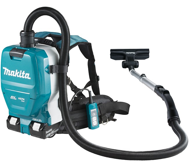Makita® 18Vx2 LXT™ Brushless Backpack Vacuum Cleaner, w/Battery &Tools