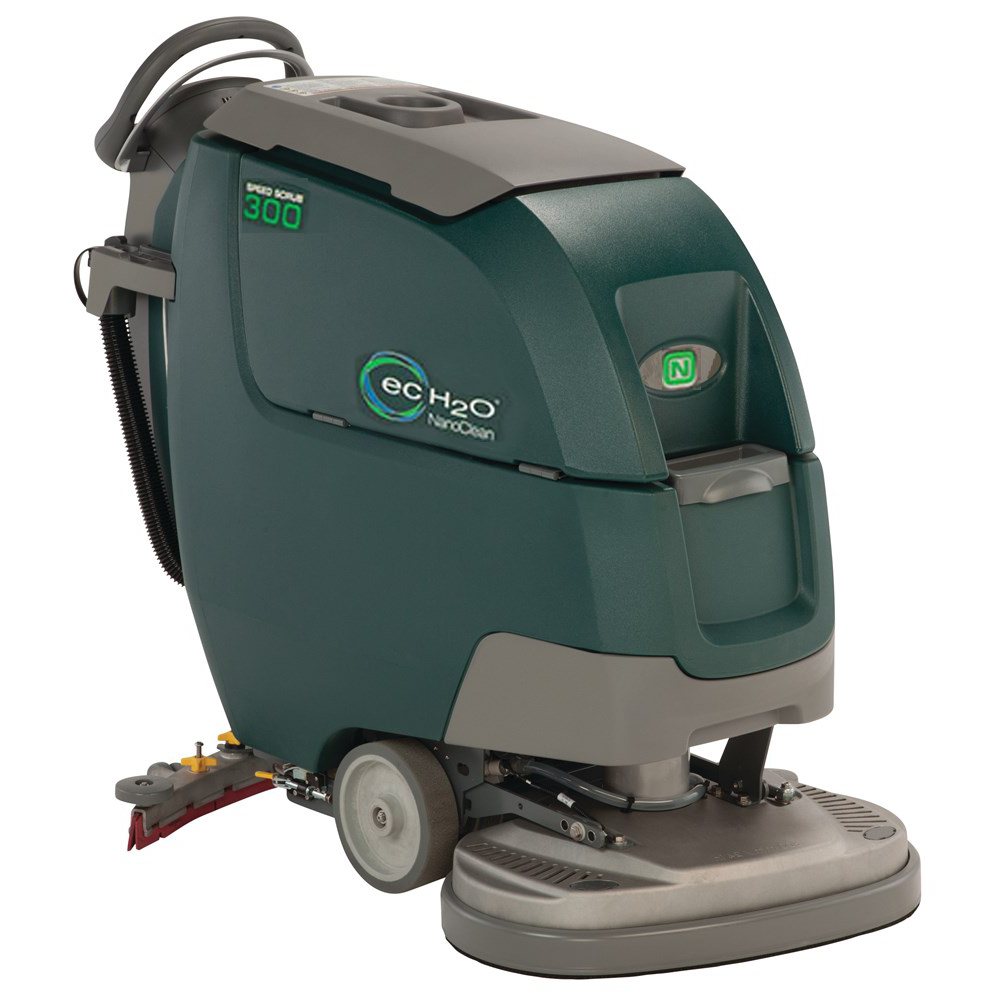 24" Nobles® Speed Scrub 300™ Dual Disk Walk-Behind Scrubber, Self-Prop