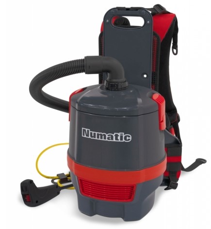 NaceCare® RSV150™ Backpack Vacuum, 620 Watt, Corded, 6 Qt Capacity