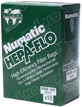 NaceCare® Hepa-Flo™ Vacuum Bags for RSV, RBV & Latitude 130, 10/Pk