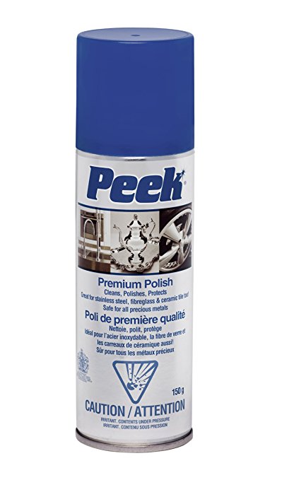 150mL Tri-Peek® Peek™ Multi-Purpose Metal Cleaner & Polish, Aerosol