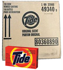 51g Tide™ Powder Laundry Detergent For Vending Machines, Single Use