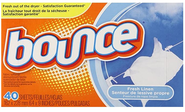 bounce® Fresh Linen™ Fabric Softener Dryer Sheets, 40 Sht/PkX12/Cs