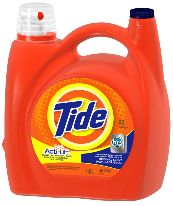 4.43L TIDE® 2X HE™ Liquid Laundry Detergent, Concentrate