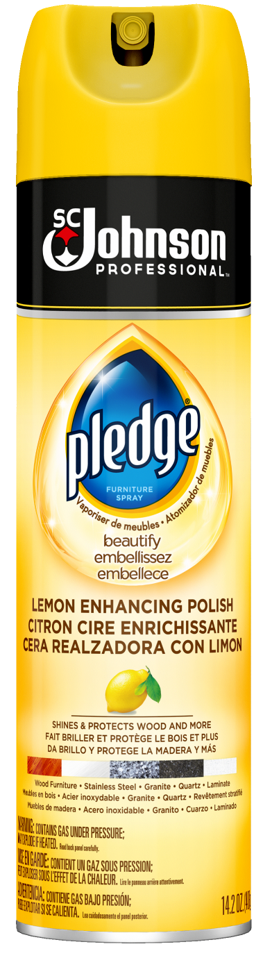 403g PLEDGE® Beautify™ Enhancing Furniture Polish, Lemon, Aerosol