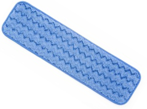 24" Rubbermaid® HYGEN™ Microfiber Wet Mop Pad, Blue