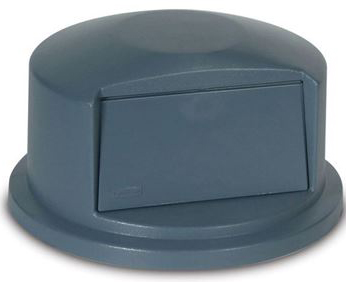 Rubbermaid® Dome Lid For 121L/32Gal BRUTE™ Container, Plastic, Grey