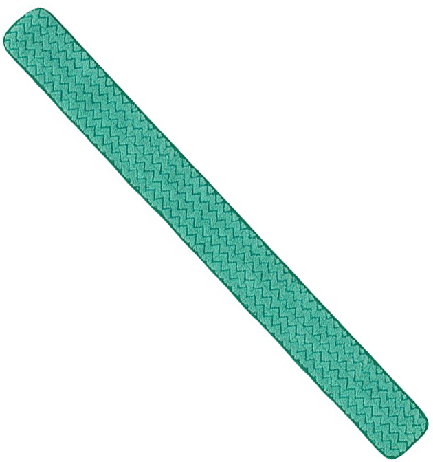 48" Rubbermaid® HYGEN™ Microfiber Dust Pad, Green