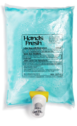 1000 mL, Kruger® Hands Fresh® Luxury Foam Soap, Refill for Dispenser