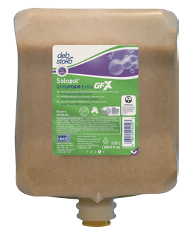 3.25L deb® Solopol® GFX™Heavy Duty Foam Hand Cleaner for Dispensers