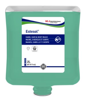 2L Estesol® Hand, Hair & Bodywash Gel, Rainforest Scent, for Dispenser