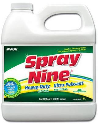 4L Spray Nine® H-Duty Cleaner, Degreaser & Disinfectant, RTU