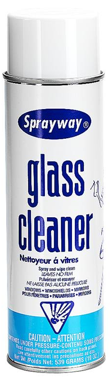 539mL Sprayway® Glass Cleaner Spray, Aerosol Can