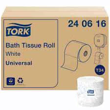Tork® Universal Bath Tissue Roll 616 Sheets/Roll, 48/Case