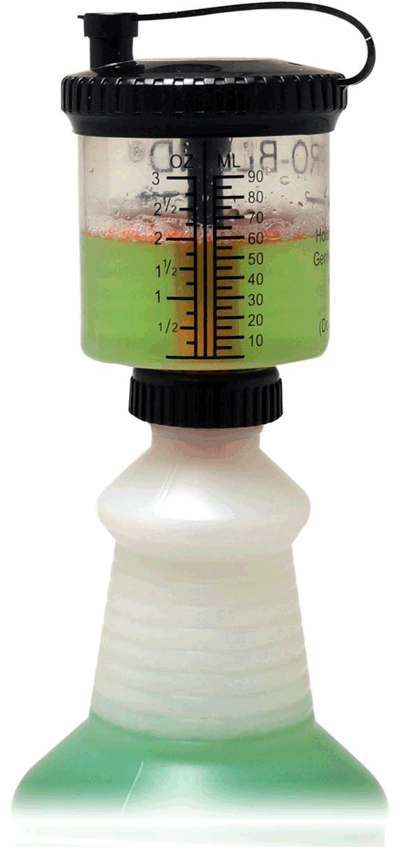 Tolco® Pro-Blend™ Dilution Portion Aid For 1L Bottles, 0.25oz to 3oz