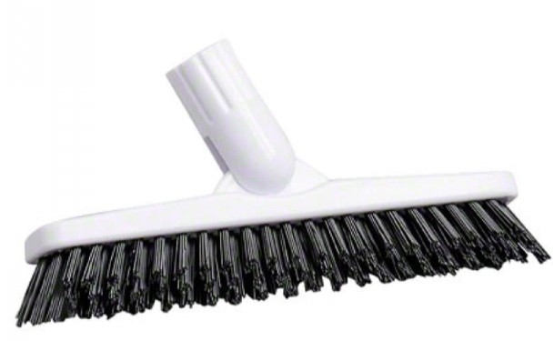 9" M2® Pointed Grout Scrub Brush, Plastic, Stiff Polypropylene Bristle