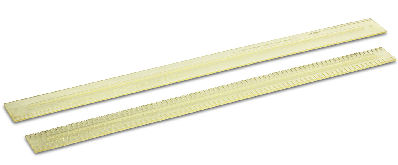 KÄRCHER Squeegee blades for V-squeegee, oil-resistant, grooved, 1010mm
