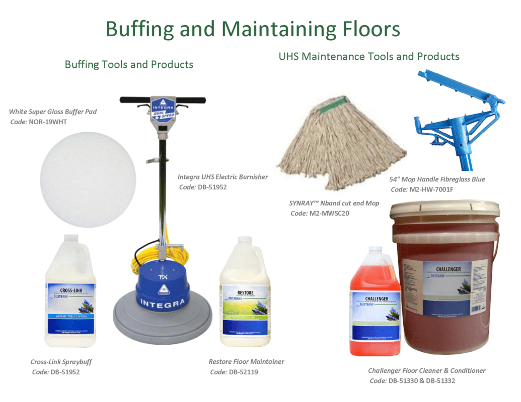Buffing and Maintaining Floors