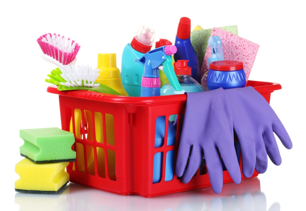 Buying cleaning supply in bulk