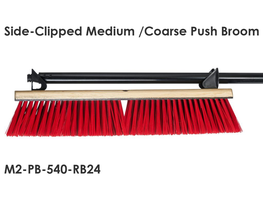 M2® Hippo Contractor Push Broom 