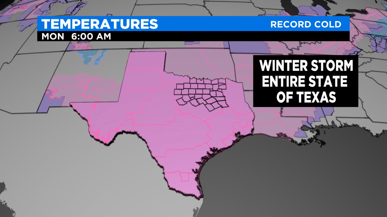 thumbnail Texas Forecast Temps